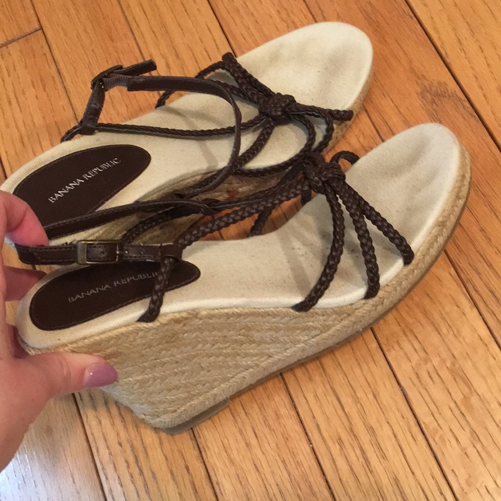 Banana Republic wedges.